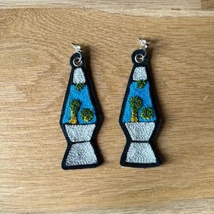 Lava Lamp Earrings